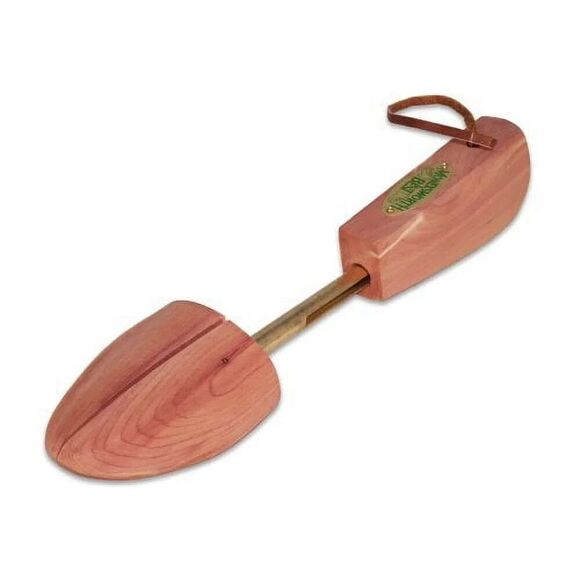 Moneysworth & Best Men's Cedar Shoe Tree - Hook Heel / Split Toe (1 Pair) M NWOB - Picture 2 of 11